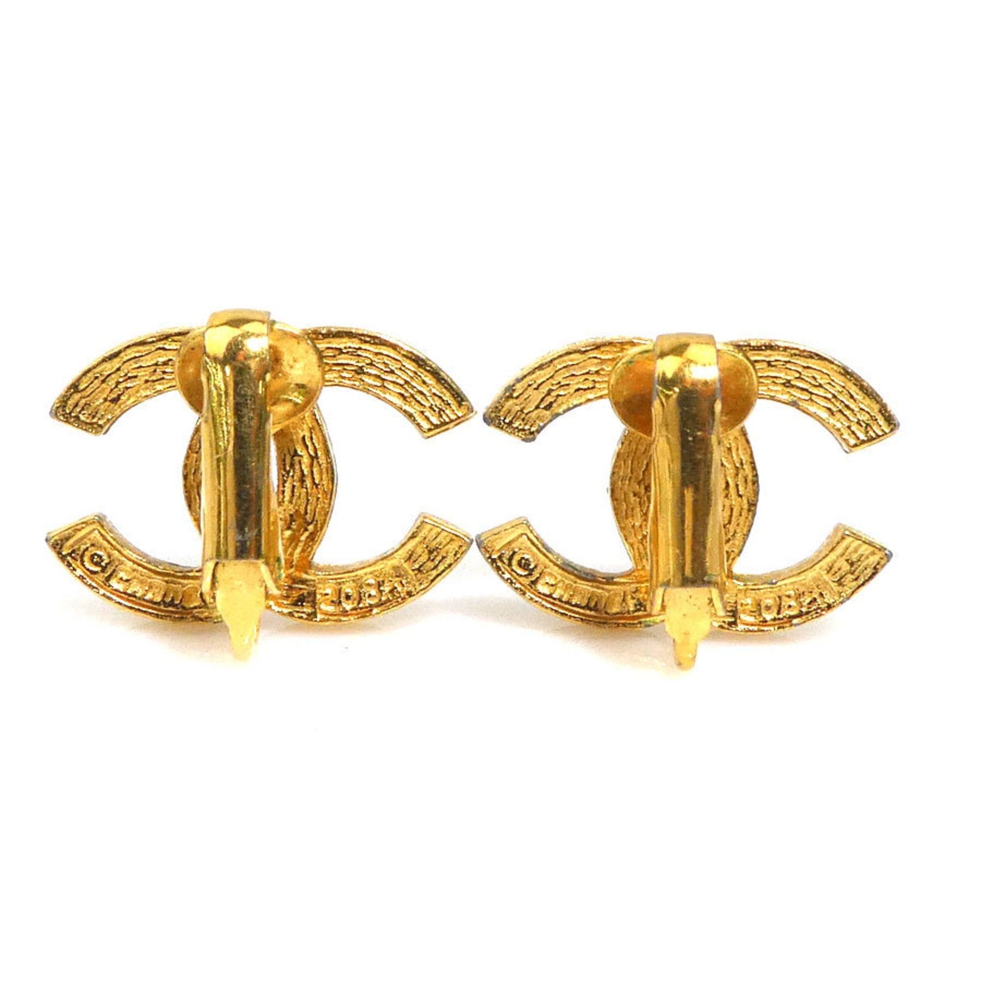 Chanel CHANEL Metal Gold Earrings for Women, Free Shipping, h32004a Size ONE SIZE - 4 Thumbnail