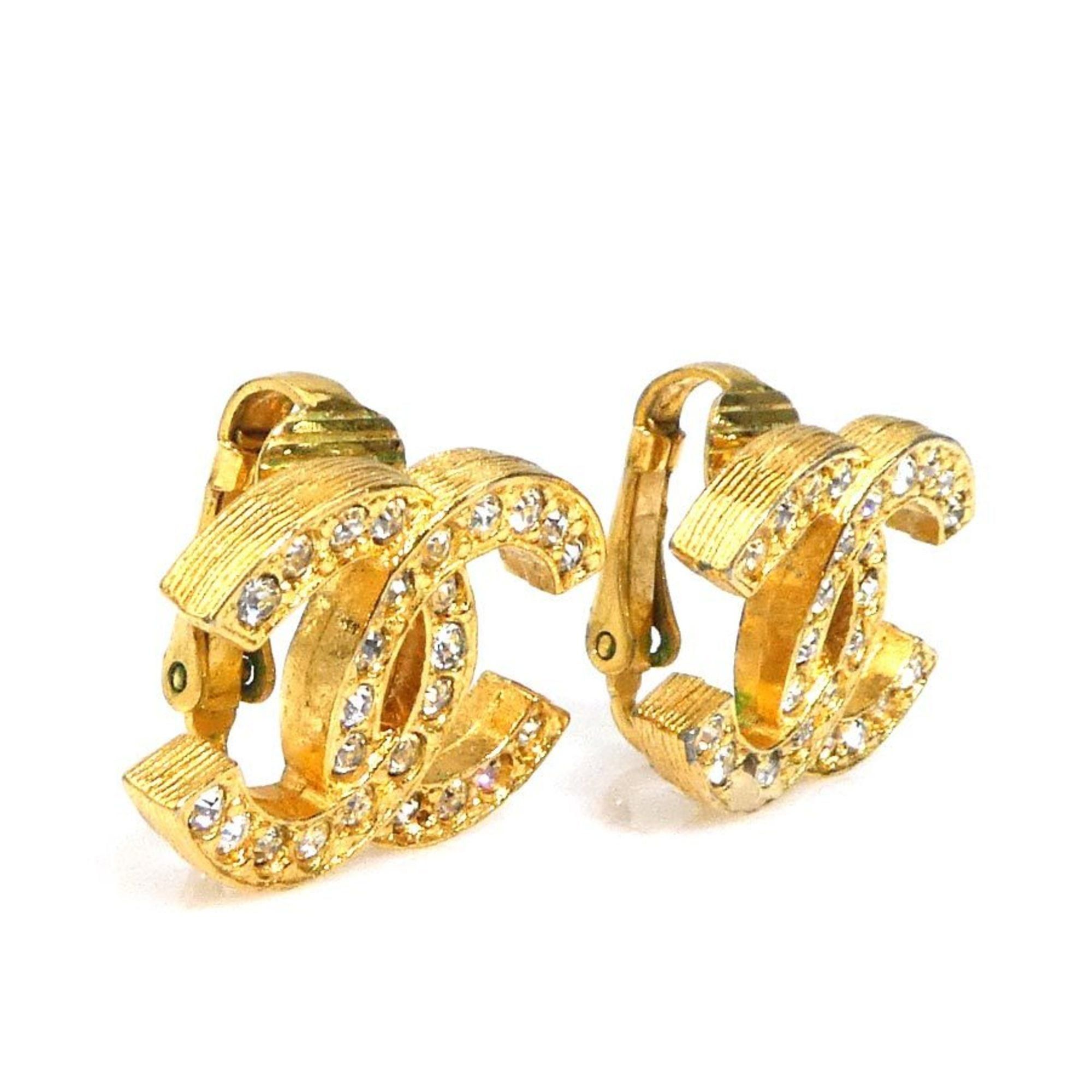 Chanel CHANEL Metal Gold Earrings for Women, Free Shipping, h32004a Size ONE SIZE - 2 Thumbnail