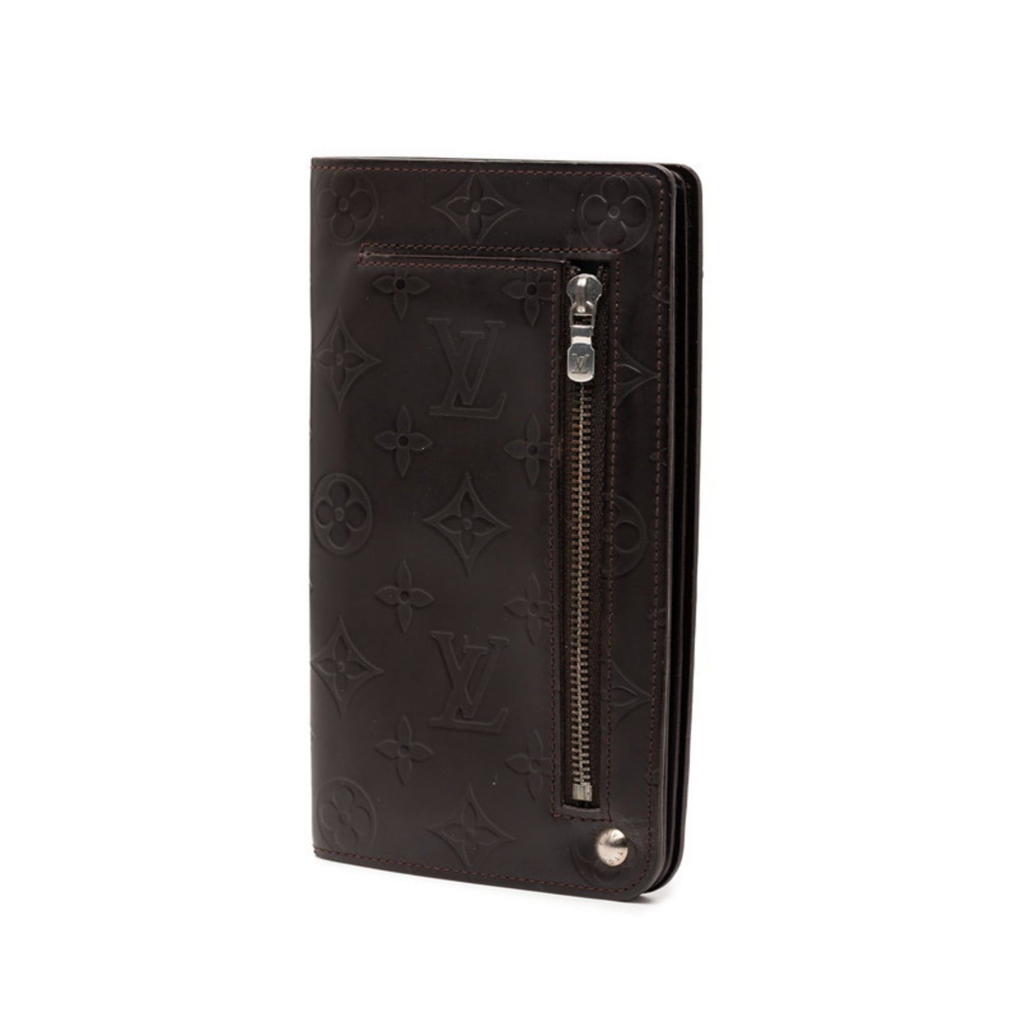 Louis Vuitton Louis Vuitton Monogram Glace Hoist Long Wallet M66450 Brown Leather Women's LOUIS VUITTON Size ONE SIZE - 2 Thumbnail