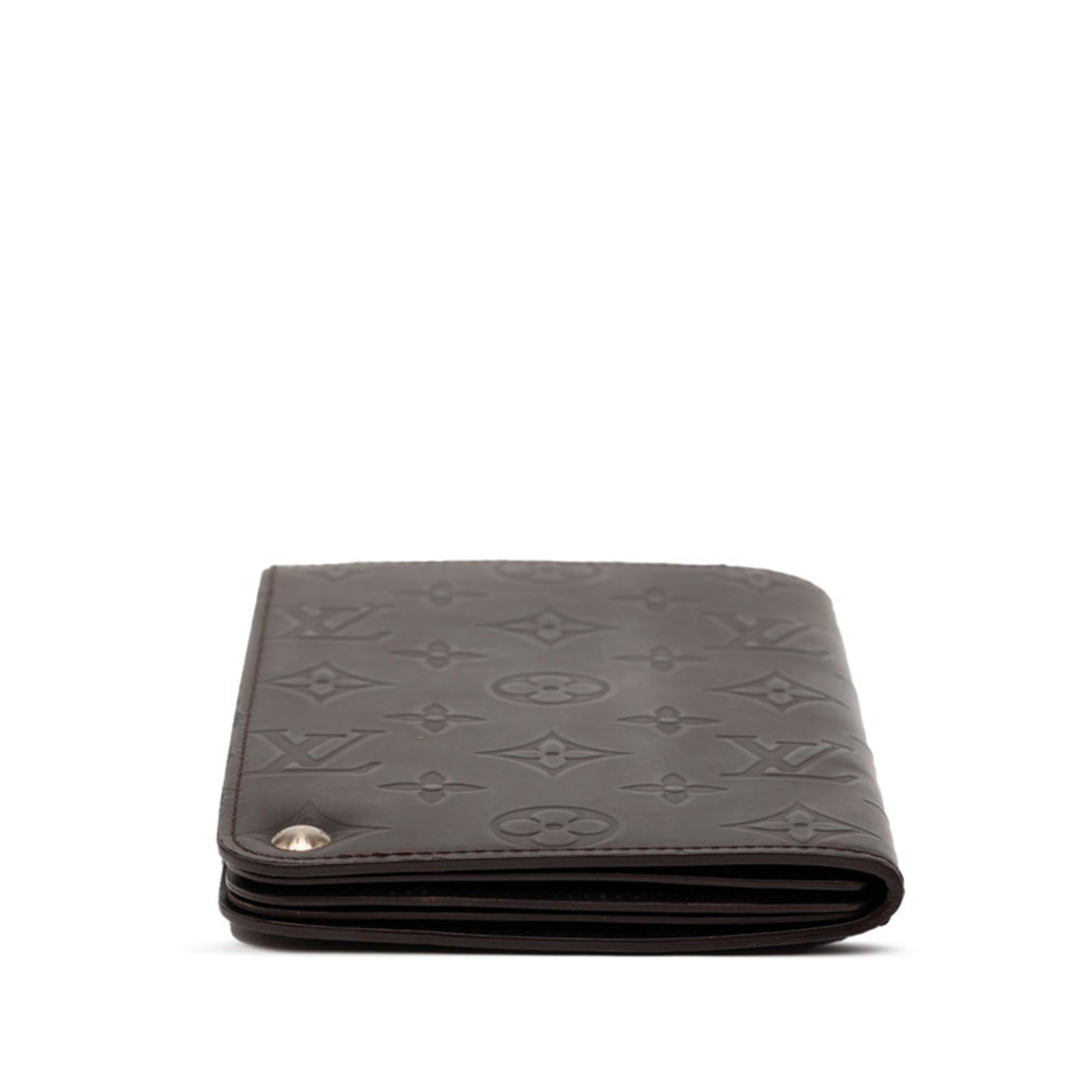 Louis Vuitton Louis Vuitton Monogram Glace Hoist Long Wallet M66450 Brown Leather Women's LOUIS VUITTON Size ONE SIZE - 3 Thumbnail