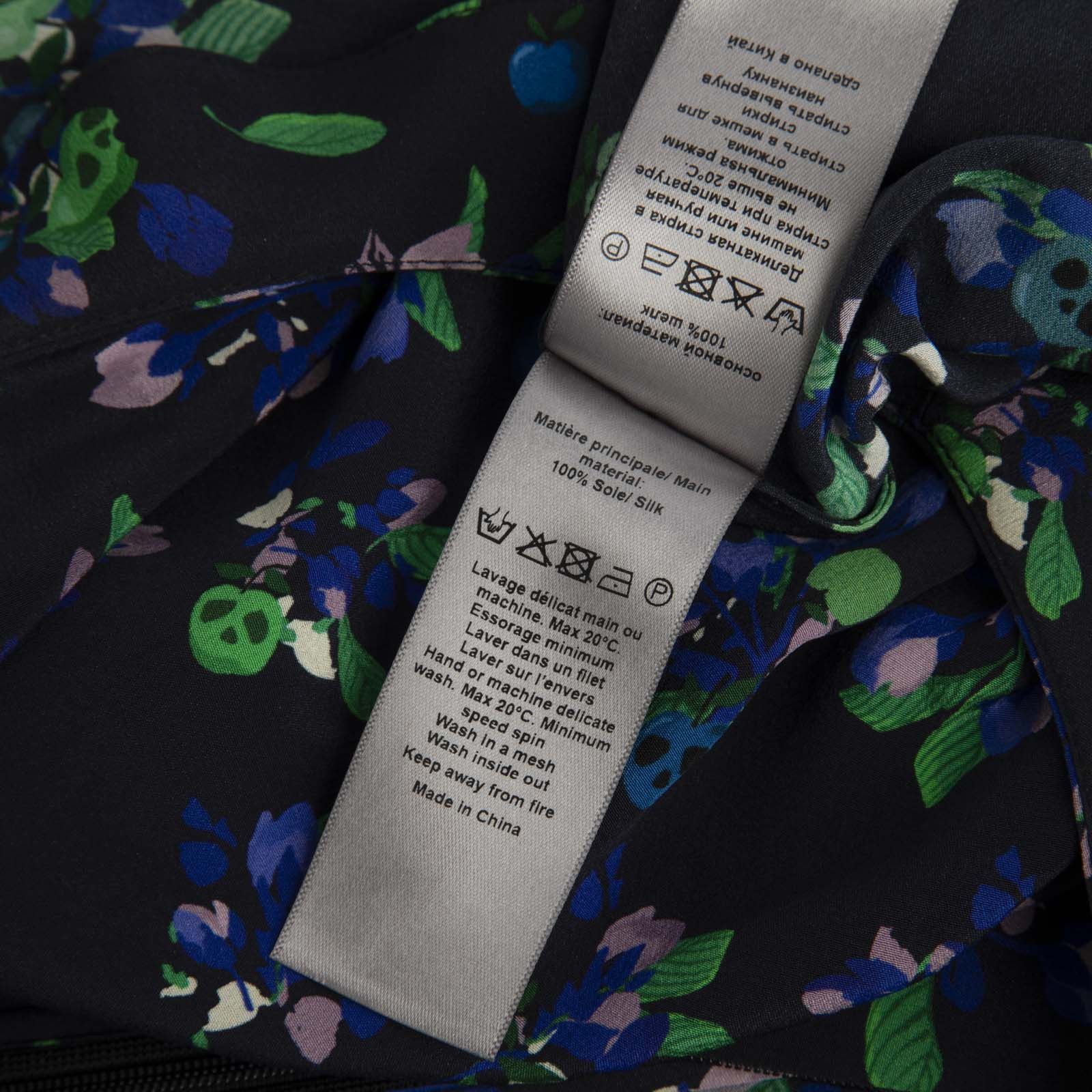Zadig & Voltaire Floral Print Silk Bianca Dress Size S / US 4 / IT 40 - 5 Thumbnail