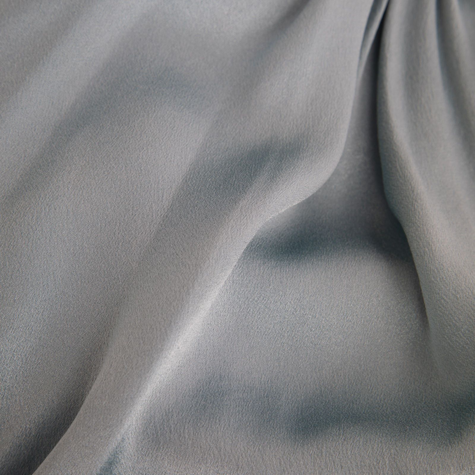 Fendi Blue Silk Asymmetric Dress Size M / US 6-8 / IT 42-44 - 3 Thumbnail