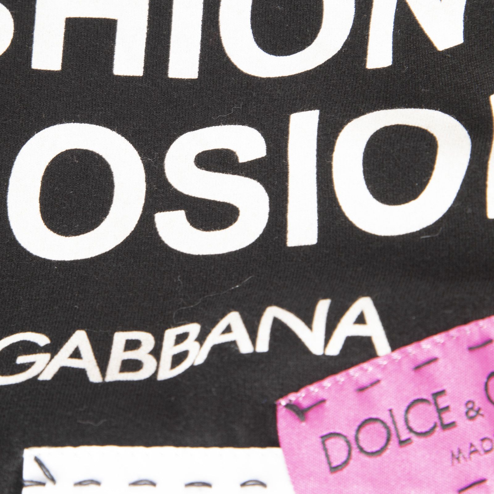 Dolce & Gabbana Fashion Explosion Printed T-Shirt Size M / US 6-8 / IT 42-44 - 3 Thumbnail
