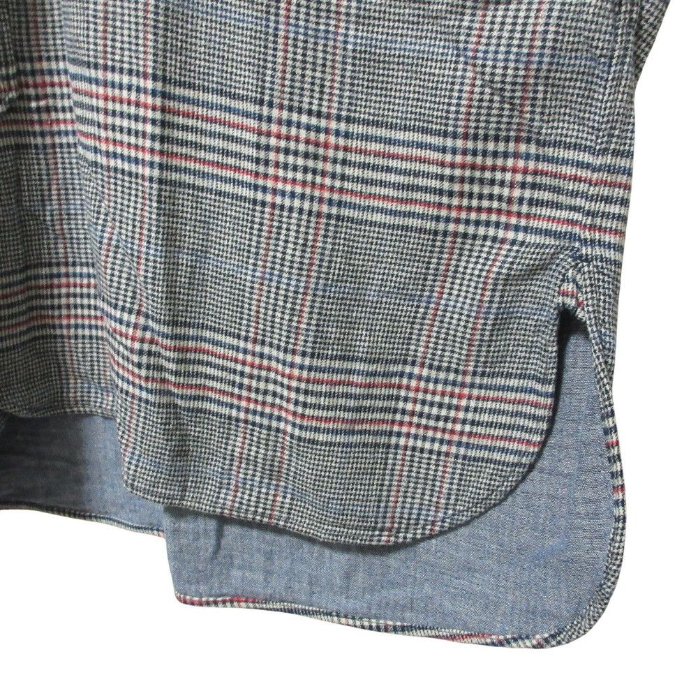 Other 45 45R Double Weave Check Shirt Textile Tops 71030273 DUTY FREE for USA Size ONE SIZE - 5 Thumbnail