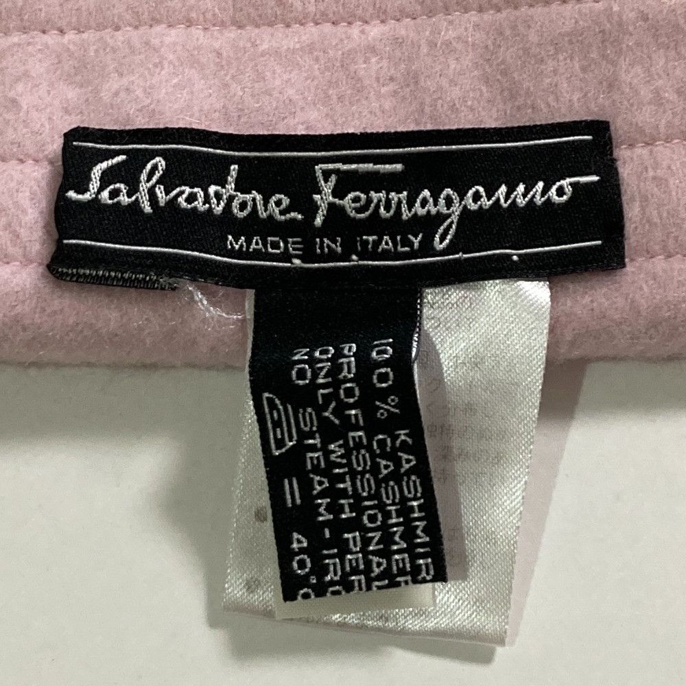 Salvatore Ferragamo Salvatore Ferragamo Salvatore Ferragamo Cashmere Fringe Scarf Textile Scarf DUTY FREE for USA Size ONE SIZE - 4 Thumbnail