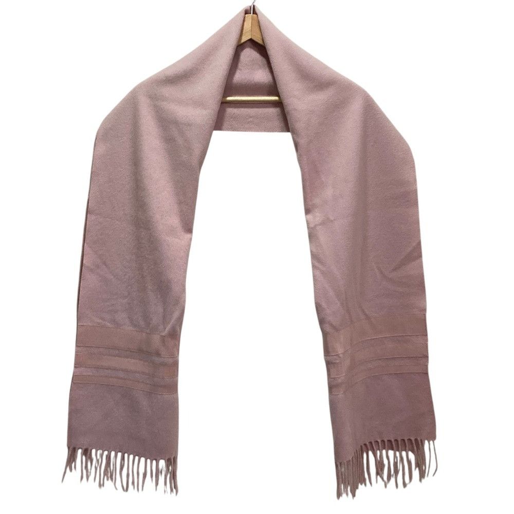 Salvatore Ferragamo Salvatore Ferragamo Salvatore Ferragamo Cashmere Fringe Scarf Textile Scarf DUTY FREE for USA Size ONE SIZE - 3 Thumbnail