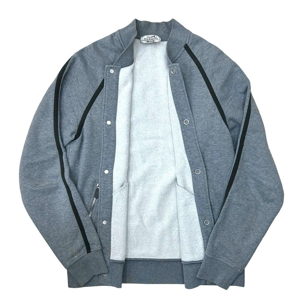 Hermes Hermes Hermès Teddy Cotton Polyester Polyurethane Jacket S Textile Outerwear DUTY FREE for USA Size ONE SIZE - 2 Thumbnail