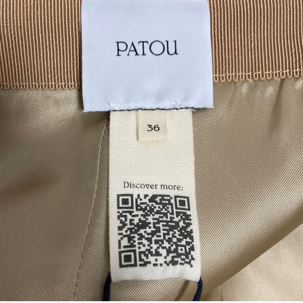 Other Other Patou Wool A-Line Mini Skirt Textile Skirts DUTY FREE for USA Size ONE SIZE - 6 Thumbnail