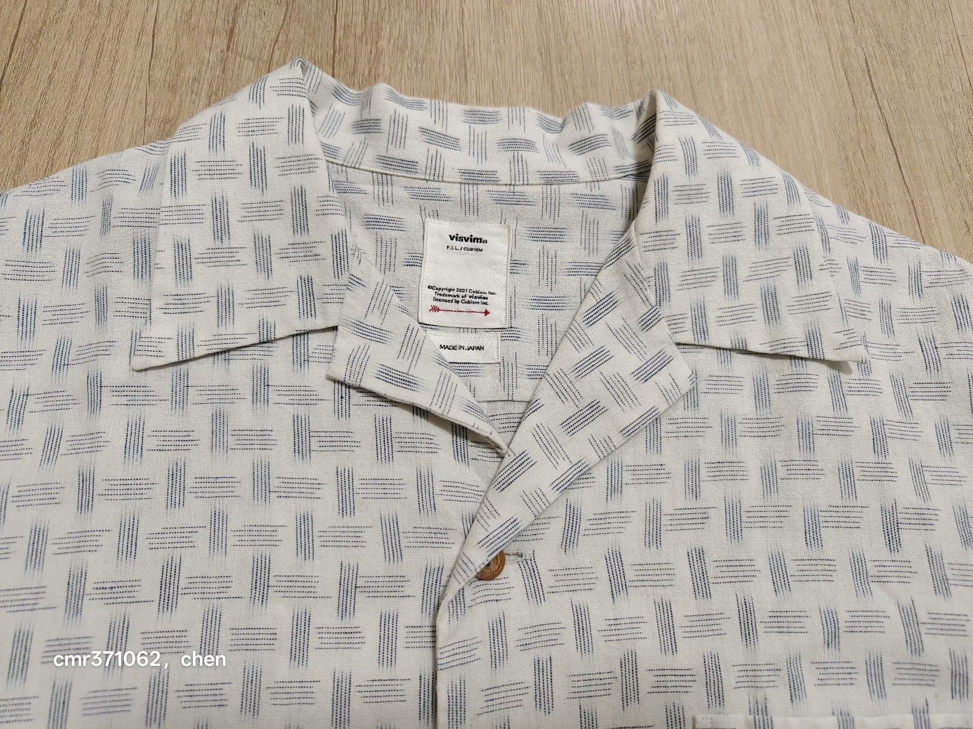 Visvim VISVIM 23SS WALLIS S/S KASURI SHIRT Size US M / EU 48-50 / 2 - 4 Thumbnail