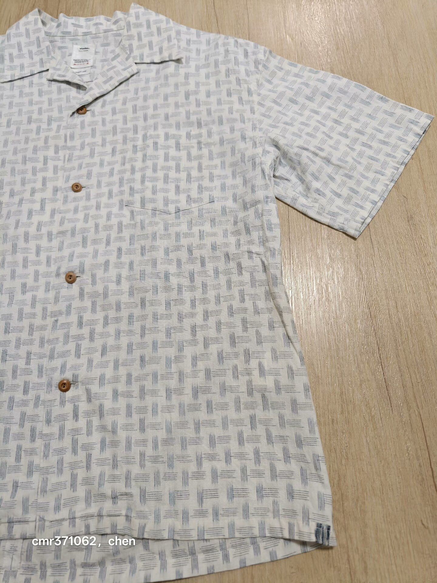 Visvim VISVIM 23SS WALLIS S/S KASURI SHIRT Size US M / EU 48-50 / 2 - 2 Thumbnail