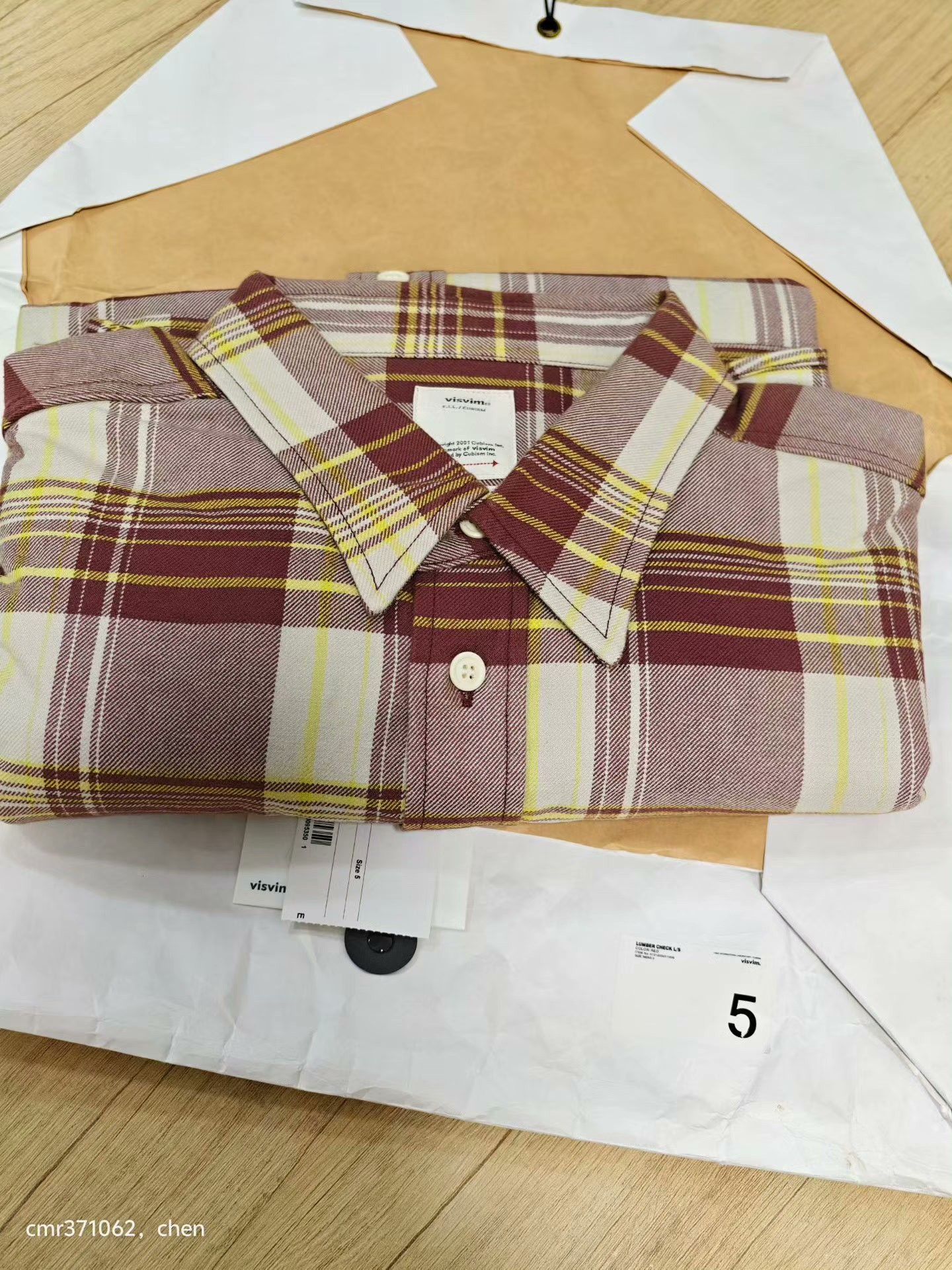 Visvim visvim 21AW Lumber Check L/S Size US XXL / EU 58 / 5 - 9 Thumbnail