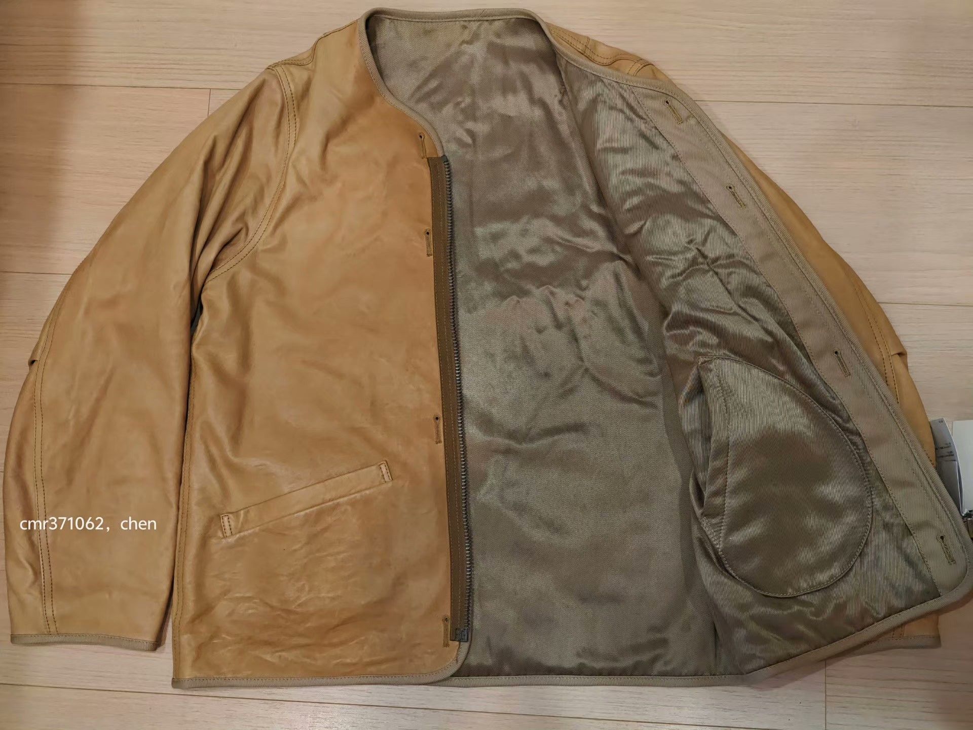 Visvim visvim 19ss iris JKT IT VEG LAME Size US S / EU 44-46 / 1 - 6 Thumbnail