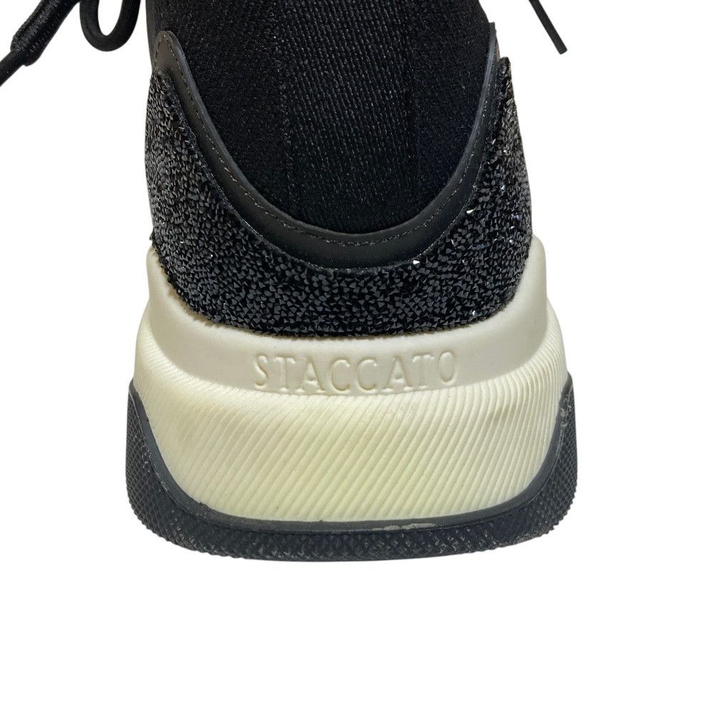 Other Other STACCATO Puffy Knit Lace-up Sneakers Textile Shoes DUTY FREE for USA Size ONE SIZE - 10 Thumbnail