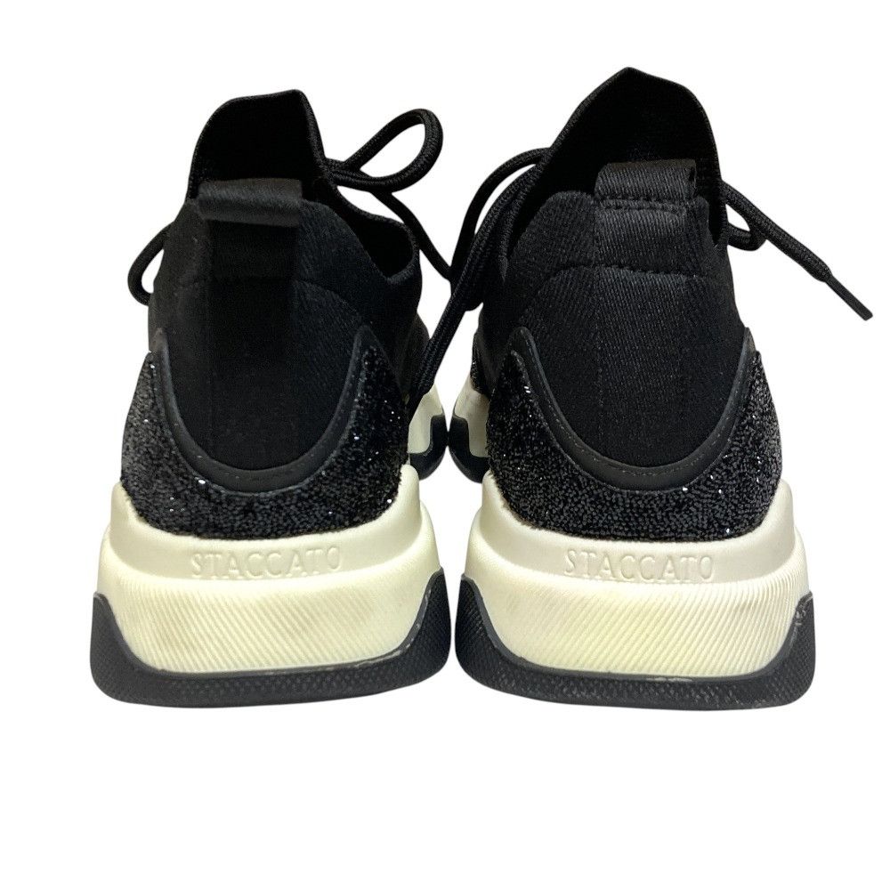Other Other STACCATO Puffy Knit Lace-up Sneakers Textile Shoes DUTY FREE for USA Size ONE SIZE - 4 Thumbnail