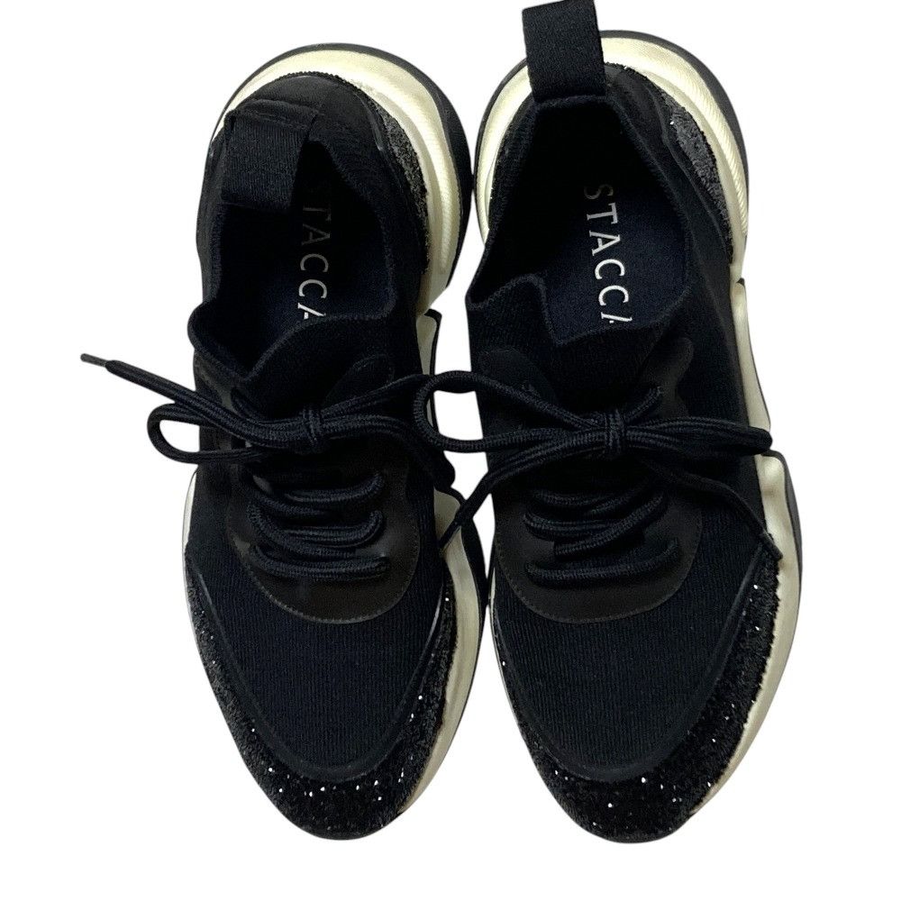 Other Other STACCATO Puffy Knit Lace-up Sneakers Textile Shoes DUTY FREE for USA Size ONE SIZE - 5 Thumbnail