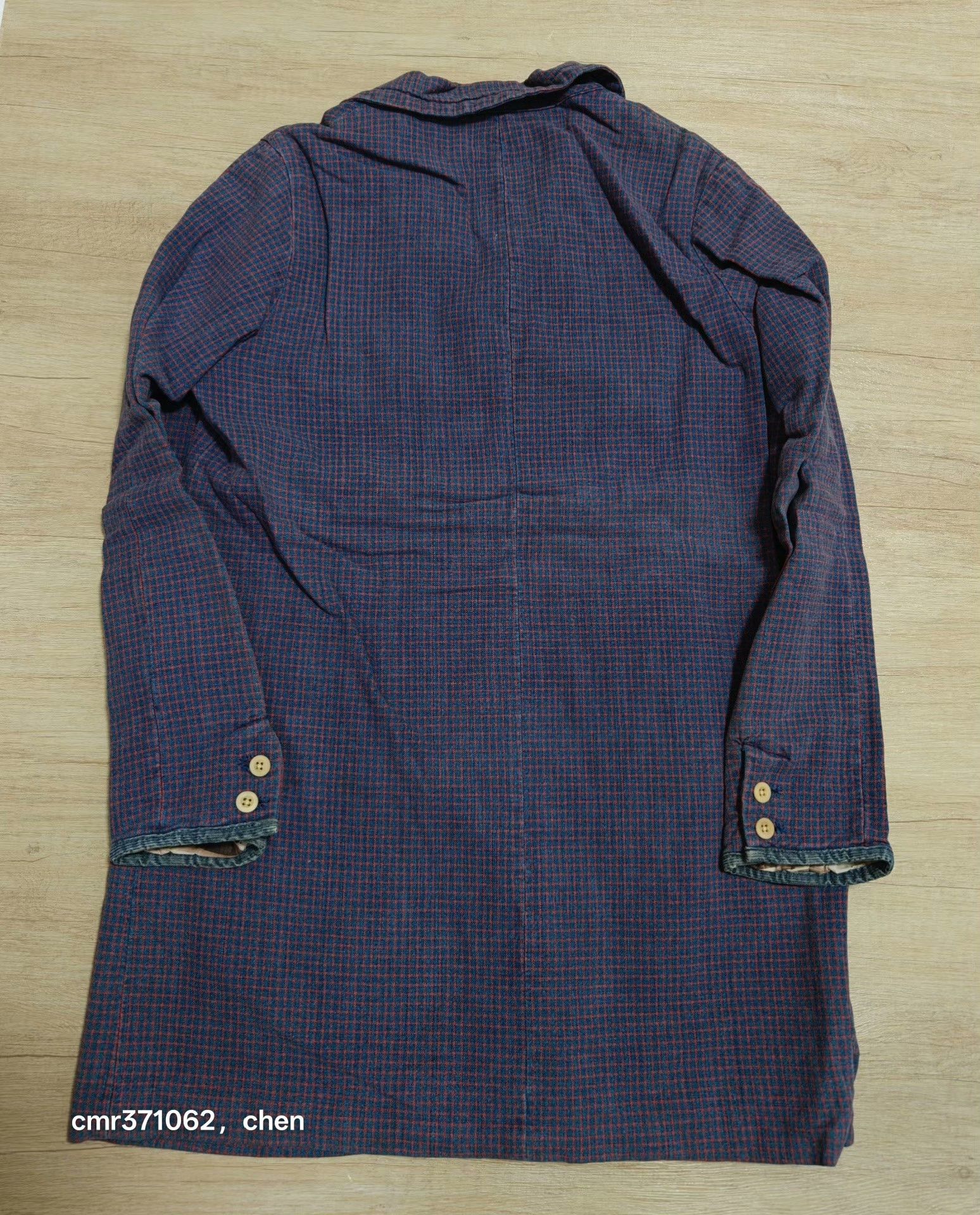 Visvim visvim 15ss Mies Coat Indigo Check Size US S / EU 44-46 / 1 - 6 Thumbnail