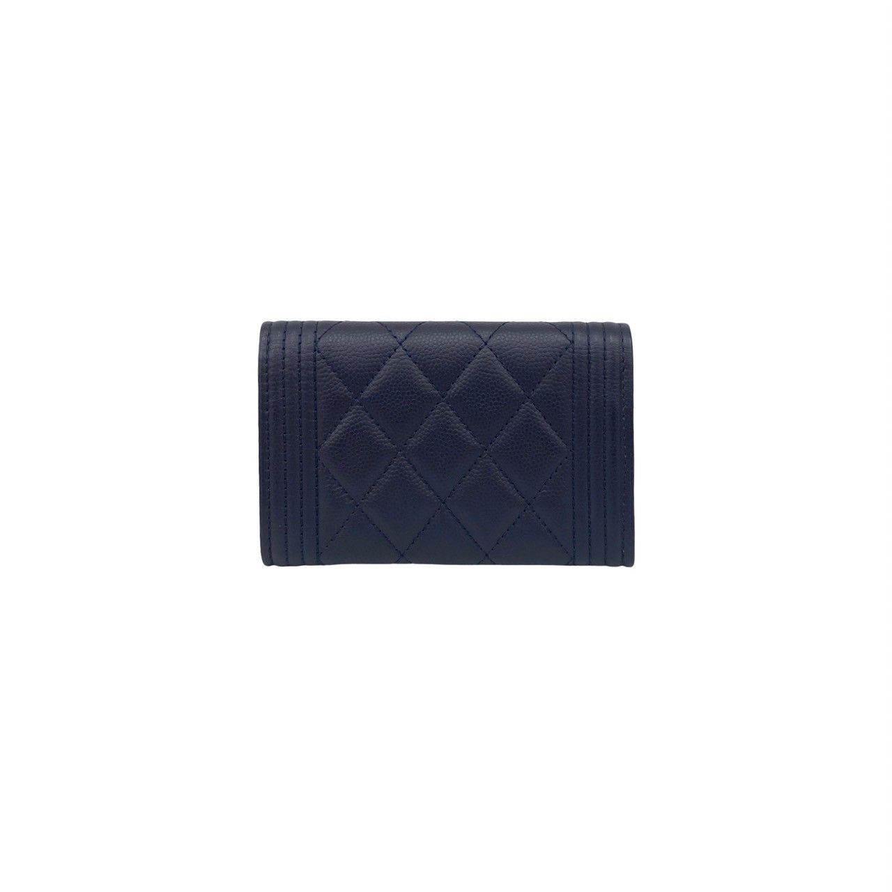 Chanel Chanel CHANEL Boy Chanel Caviar Card Case Leather Card Case DUTY FREE for USA Size ONE SIZE - 3 Thumbnail