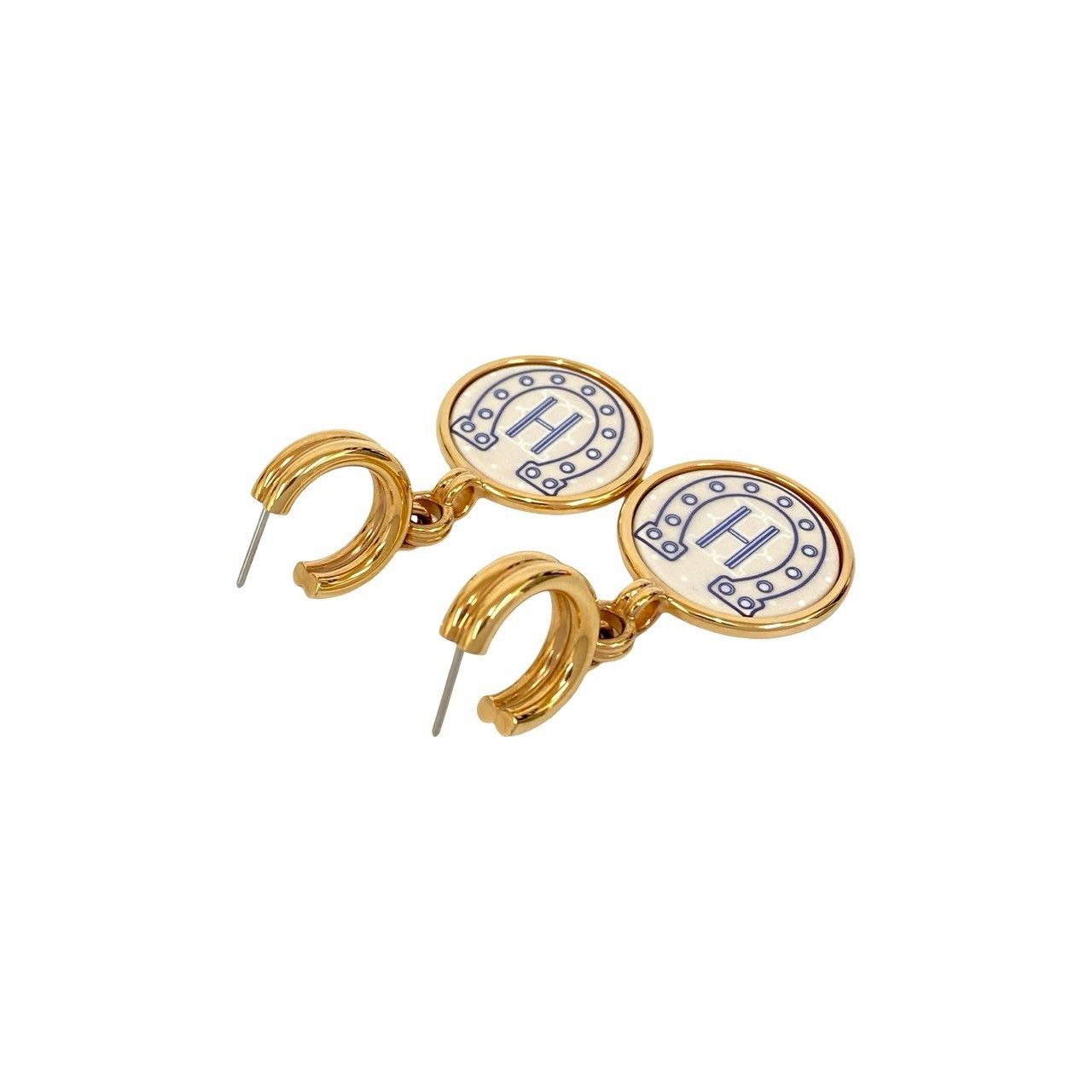 Hermes Hermes Hermès Desert Door Earrings Metal Earrings DUTY FREE for USA Size ONE SIZE - 6 Thumbnail