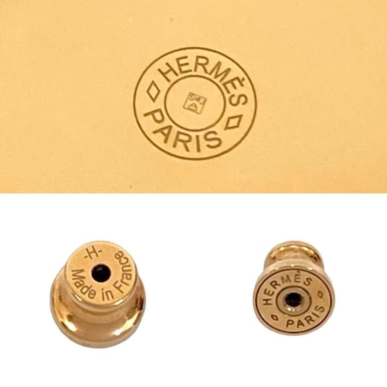 Hermes Hermes Hermès Desert Door Earrings Metal Earrings DUTY FREE for USA Size ONE SIZE - 4 Thumbnail