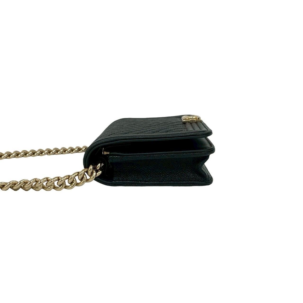 Chanel Chanel CHANEL Boy Chanel Caviar Skin Shoulder Bag Leather Shoulder Bag DUTY FREE for USA Size ONE SIZE - 6 Thumbnail