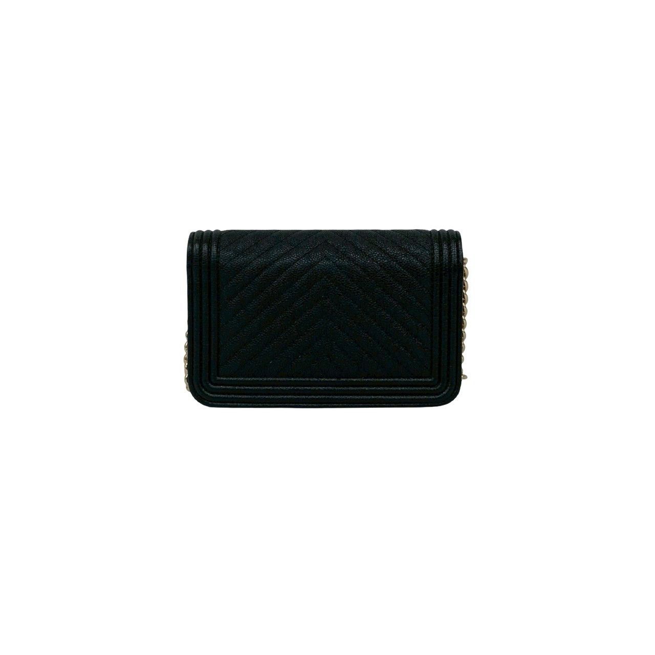 Chanel Chanel CHANEL Boy Chanel Caviar Skin Shoulder Bag Leather Shoulder Bag DUTY FREE for USA Size ONE SIZE - 4 Thumbnail