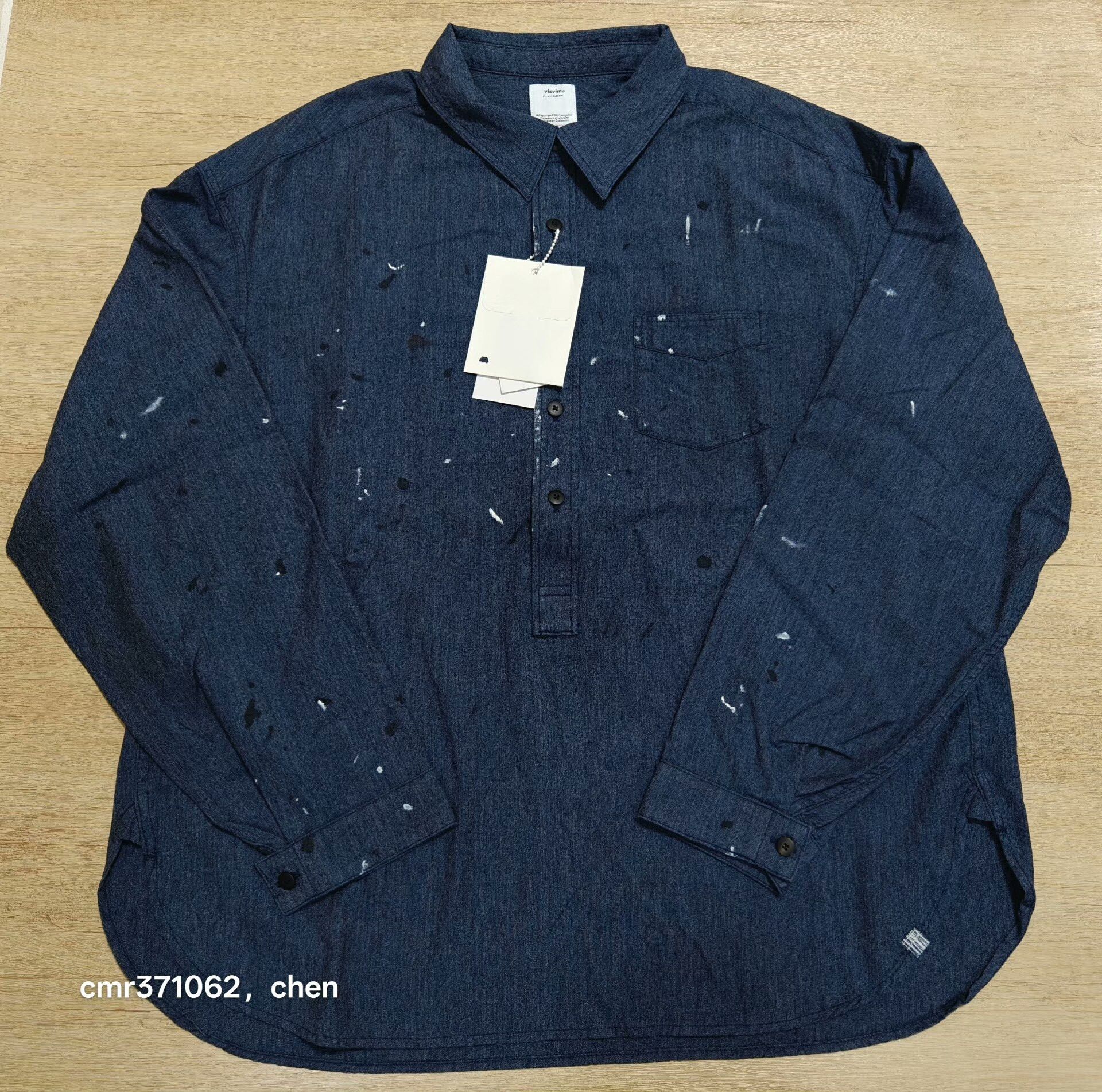 Visvim VISVIM 26SS 1910 P.O. CHAMBRAY L/S Size US M / EU 48-50 / 2 - 7 Thumbnail