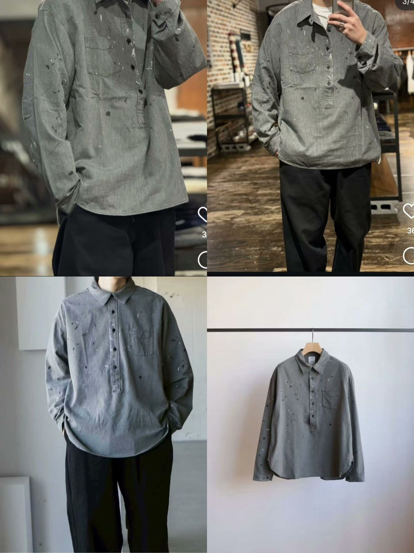 Visvim VISVIM 26SS 1910 P.O. CHAMBRAY L/S Size US M / EU 48-50 / 2 - 4 Thumbnail