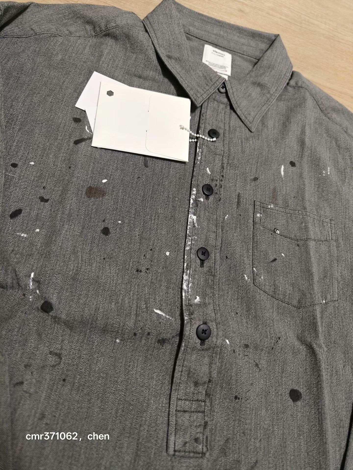 Visvim VISVIM 26SS 1910 P.O. CHAMBRAY L/S Size US M / EU 48-50 / 2 - 2 Thumbnail