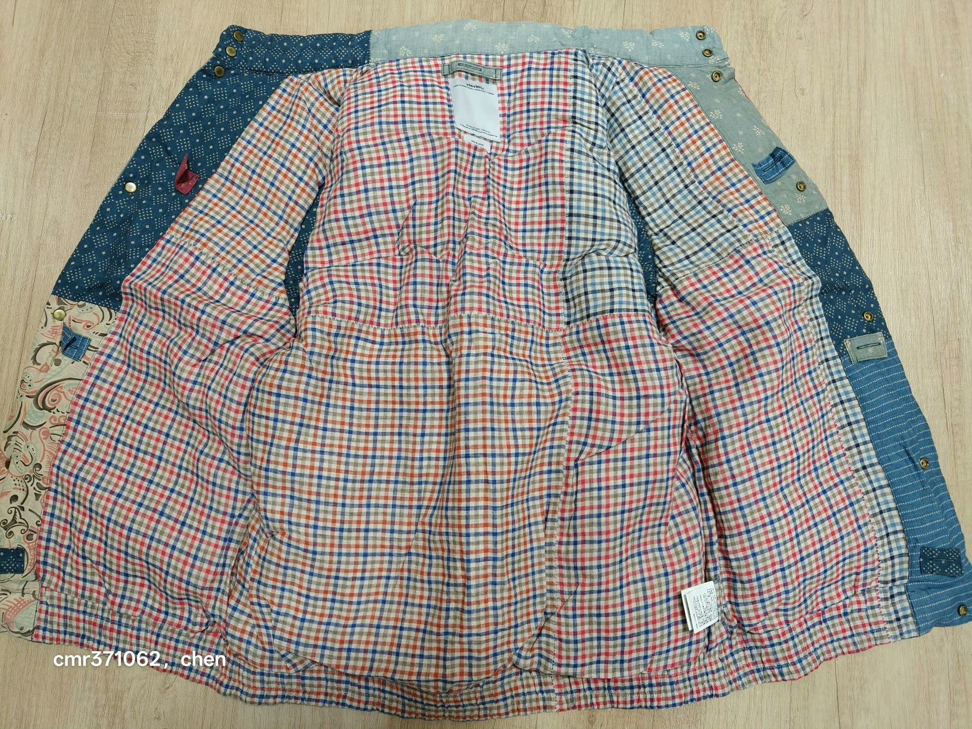 Visvim VISVIM 14AW FLUX PATCHWORK DOWN VEST Size US XL / EU 56 / 4 - 7 Thumbnail