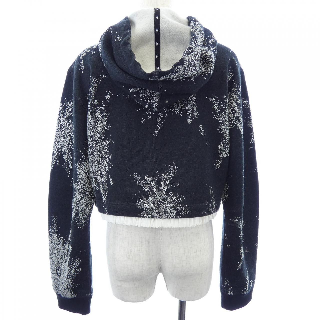 Chanel Chanel Chanel LOOK46 Hoodie Textile Sweatshirts & Hoodies P80164K11599 25B DUTY FREE for USA Size ONE SIZE - 2 Thumbnail