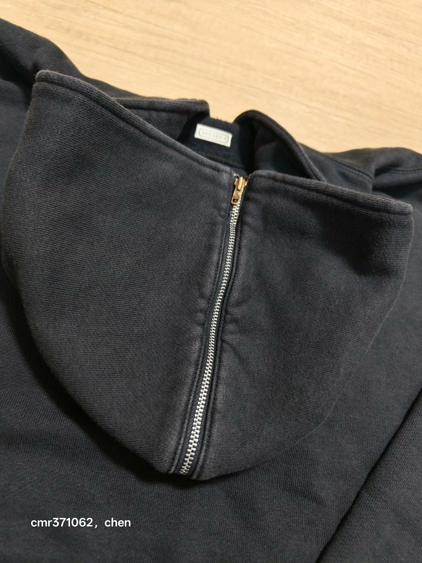 A.PRESSE A.PRESSE VINTAGE SAILOR HOOD HALF ZIP Size US L / EU 52-54 / 3 - 6 Thumbnail
