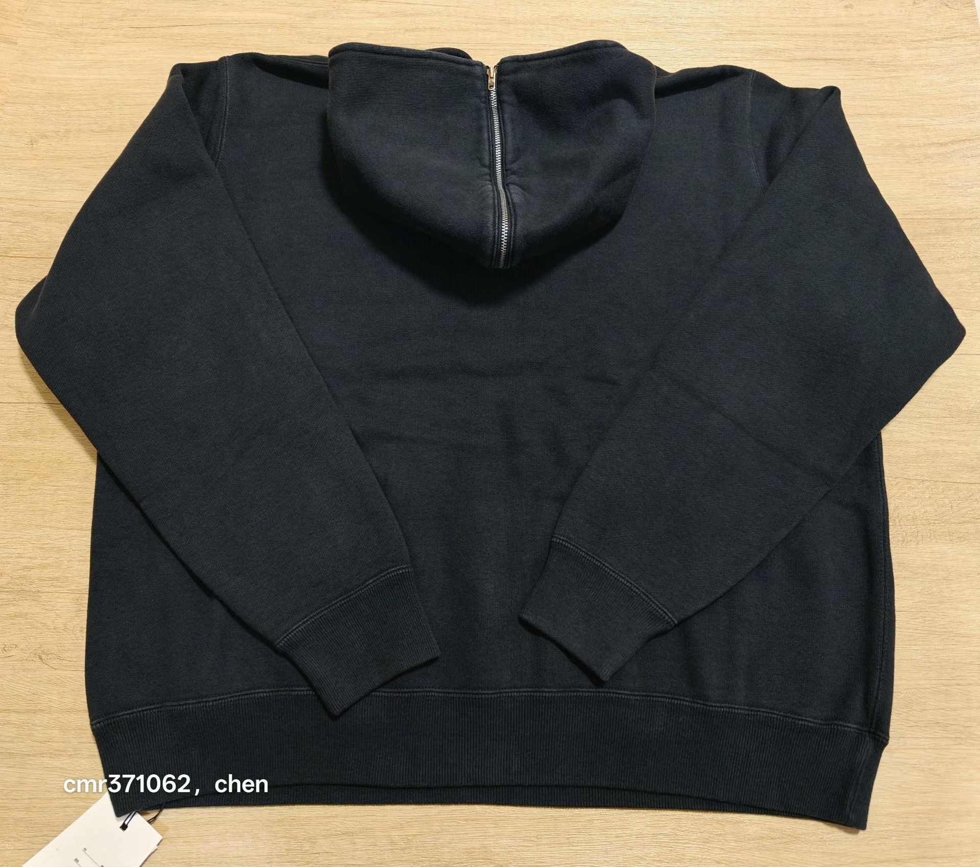 A.PRESSE A.PRESSE VINTAGE SAILOR HOOD HALF ZIP Size US L / EU 52-54 / 3 - 5 Thumbnail