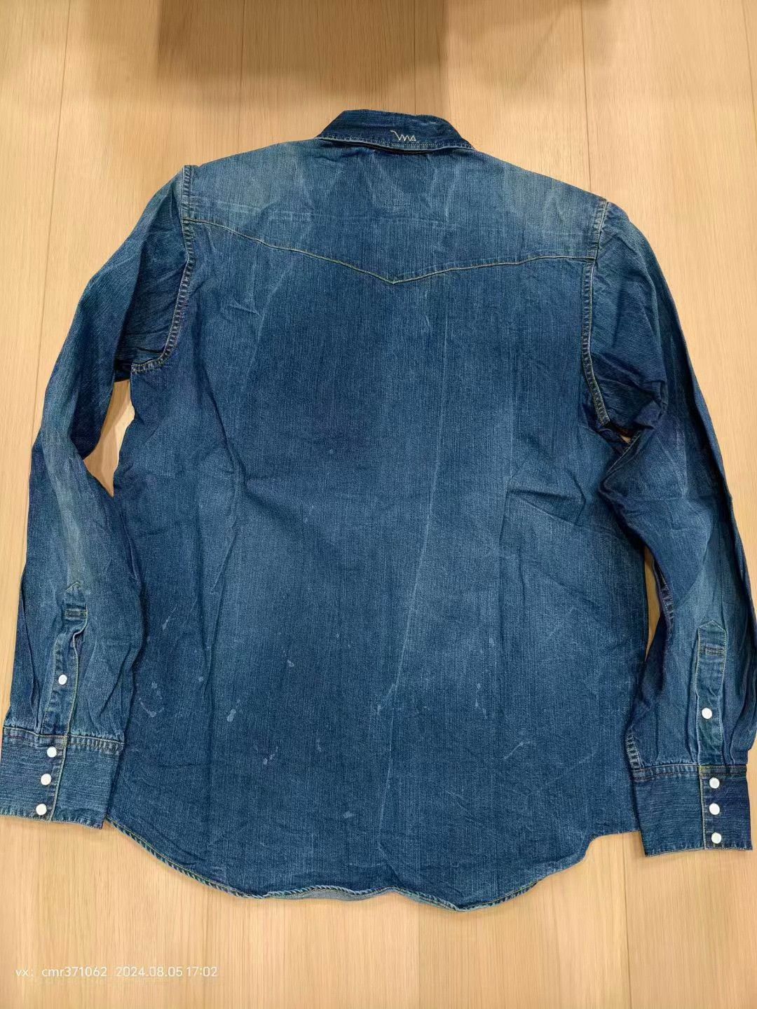 Visvim visvim 19AW Bandito Dry Denim Shirt Size US XL / EU 56 / 4 - 7 Thumbnail