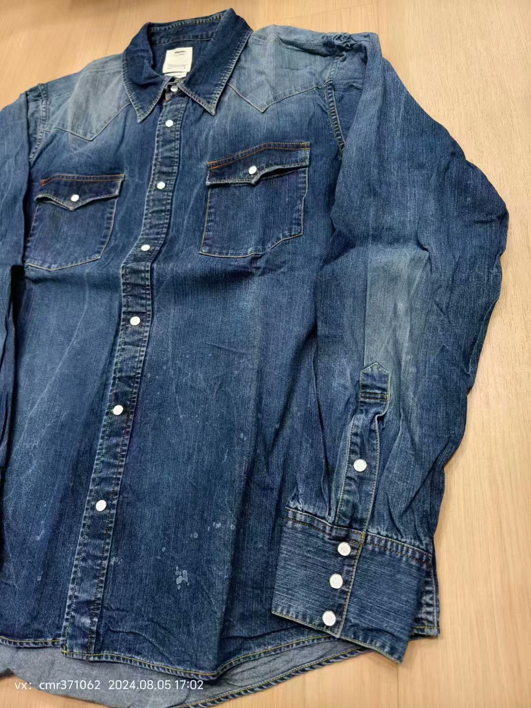 Visvim visvim 19AW Bandito Dry Denim Shirt Size US XL / EU 56 / 4 - 3 Thumbnail
