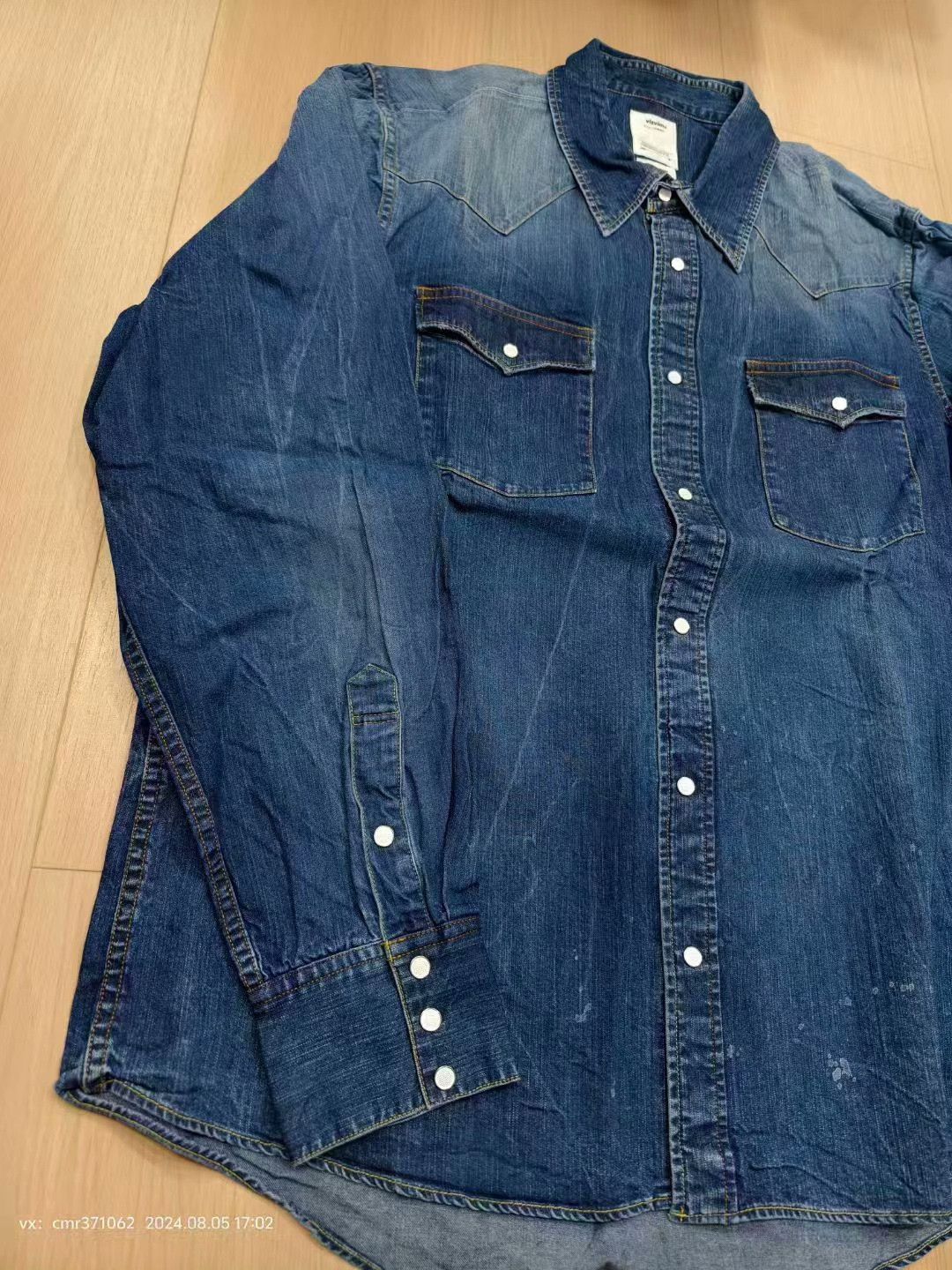 Visvim visvim 19AW Bandito Dry Denim Shirt Size US XL / EU 56 / 4 - 2 Thumbnail