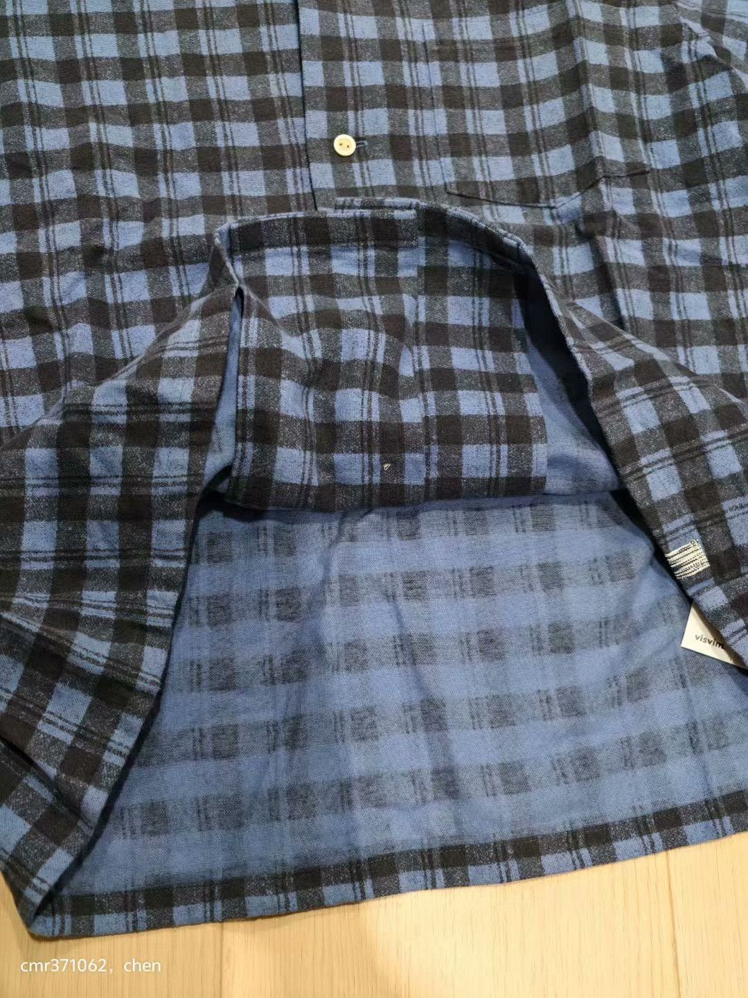 Visvim visvim 22AW Fairway Shirt Khadi Check Size US M / EU 48-50 / 2 - 5 Thumbnail