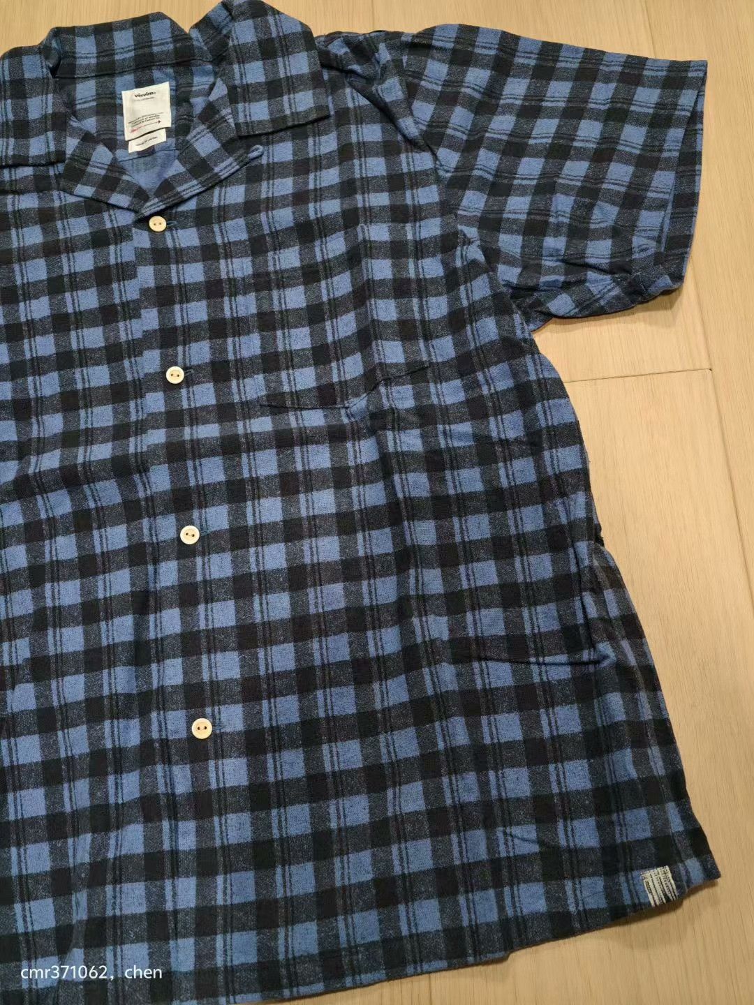 Visvim visvim 22AW Fairway Shirt Khadi Check Size US M / EU 48-50 / 2 - 3 Thumbnail