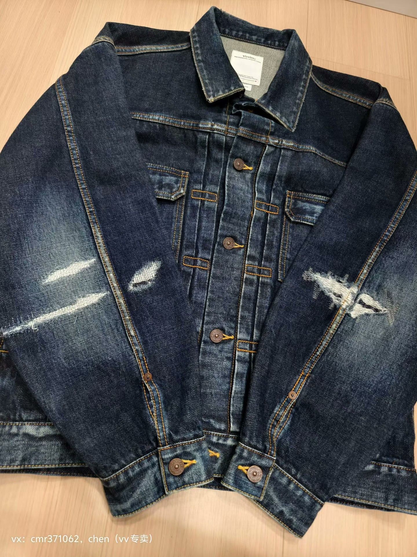 Visvim visvim 21SS 101xx Denim Jacket DMGD Size US M / EU 48-50 / 2 - 4 Thumbnail