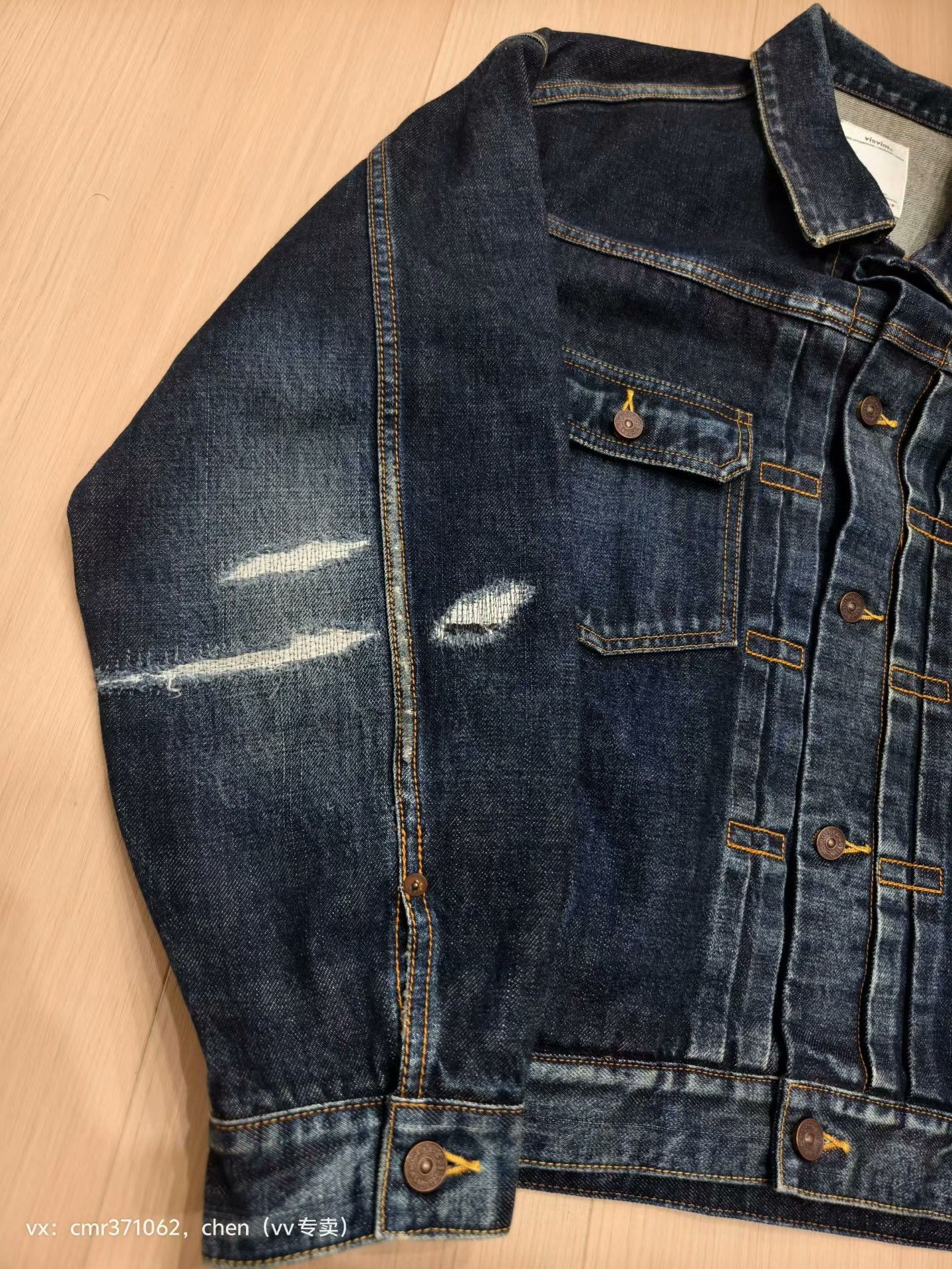 Visvim visvim 21SS 101xx Denim Jacket DMGD Size US M / EU 48-50 / 2 - 2 Thumbnail