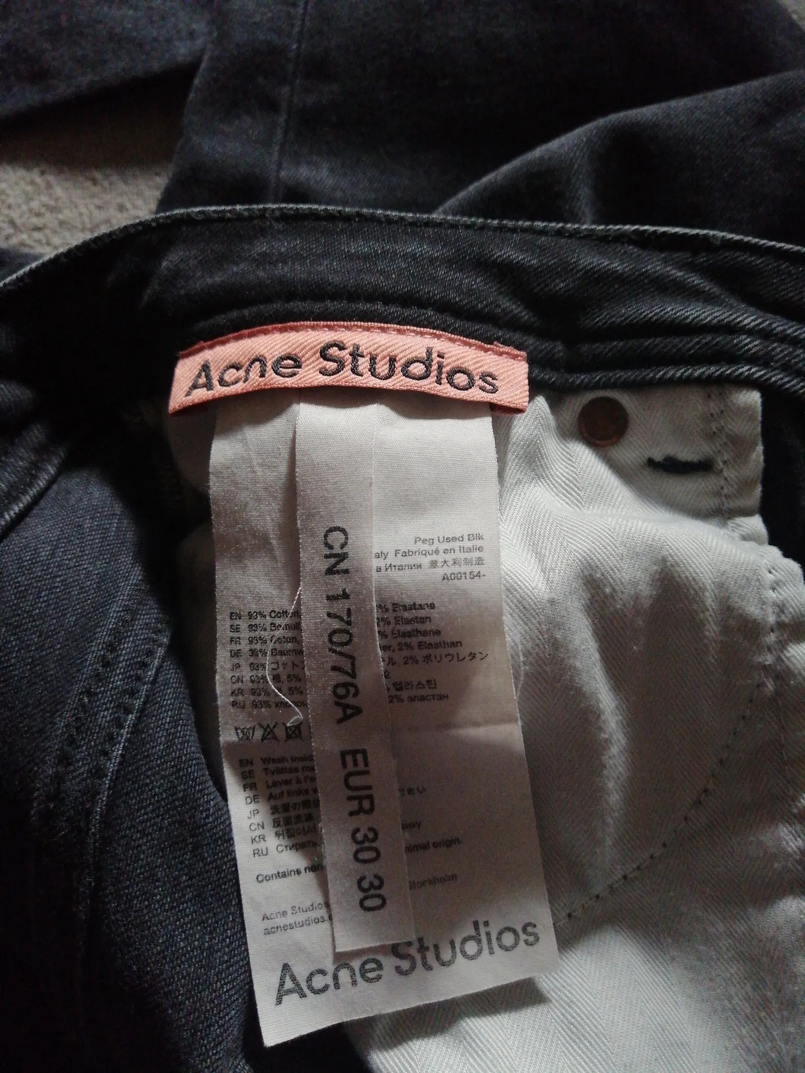 Acne Studios Acne Studios Jeans Size 30" / US 8 / IT 44 - 2 Thumbnail