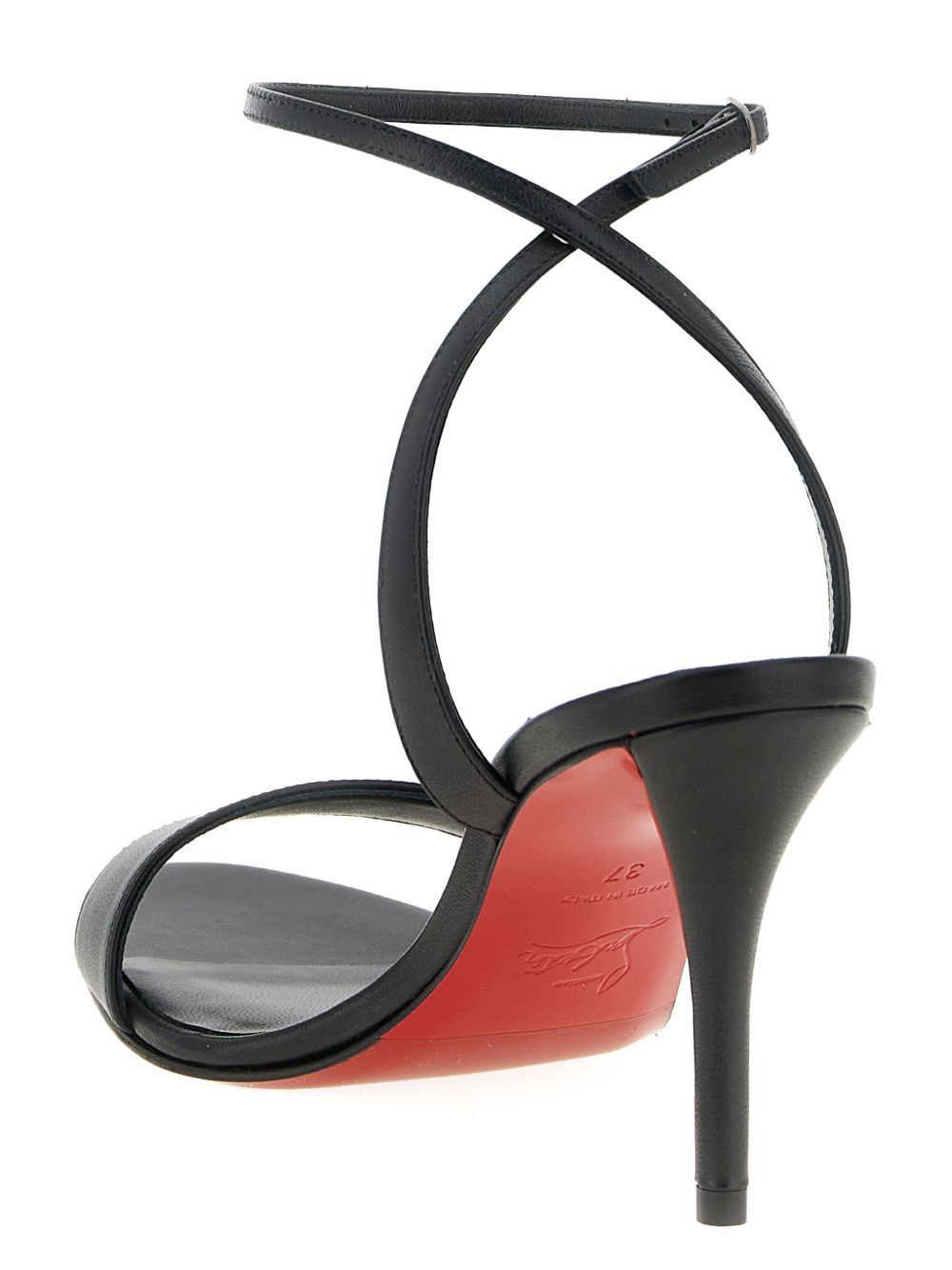 Christian Louboutin MISS Z LEATHER SANDALS Size US 10 / IT 40 - 2 Thumbnail