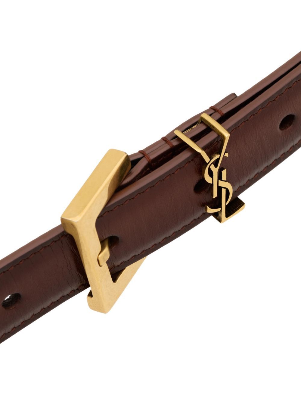 Saint Laurent Paris CASSANDRE LEATHER BELT Size ONE SIZE - 2 Thumbnail