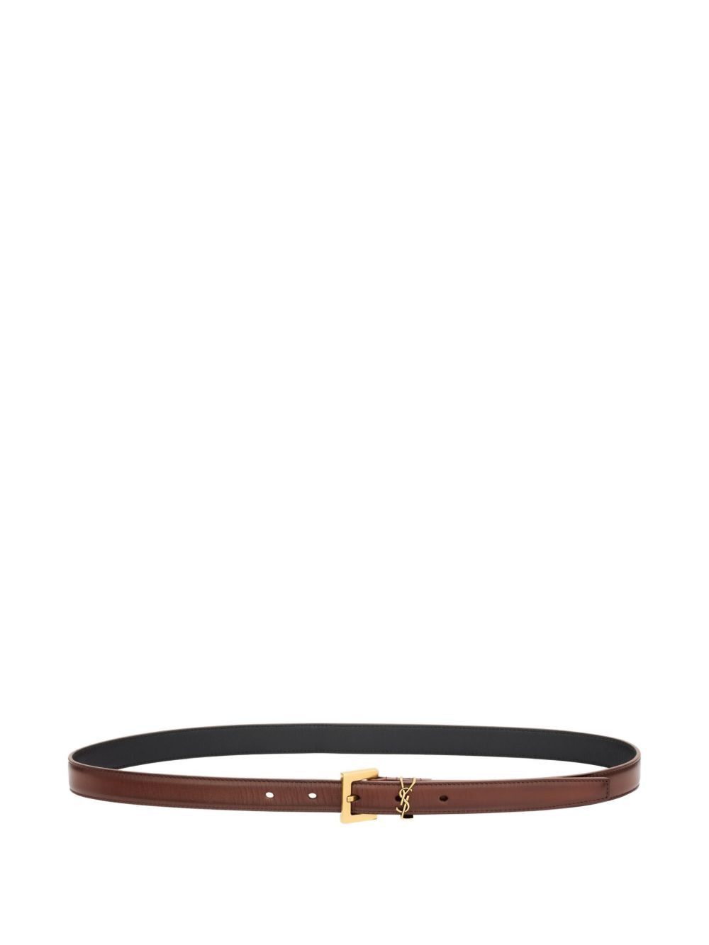 Saint Laurent Paris CASSANDRE LEATHER BELT Size ONE SIZE - 3 Thumbnail