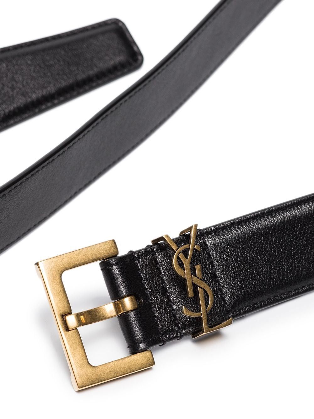 Saint Laurent Paris CASSANDRE LEATHER BELT Size ONE SIZE - 3 Thumbnail