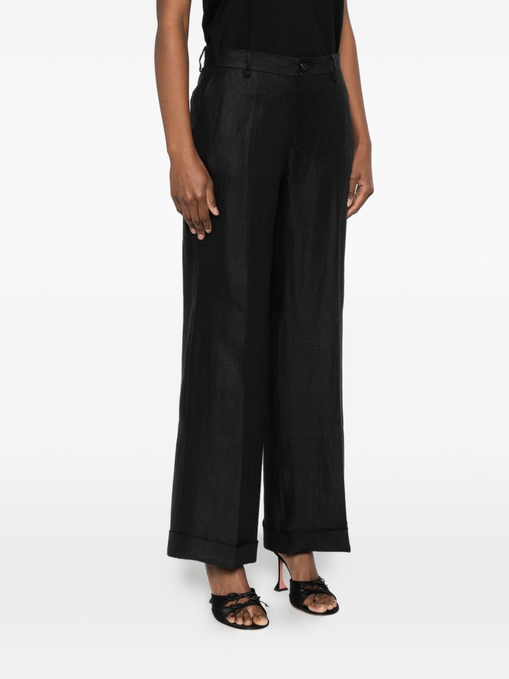 L.B.M. 1911 LINEN TROUSERS Size 30" / US 8 / IT 44 - 3 Thumbnail
