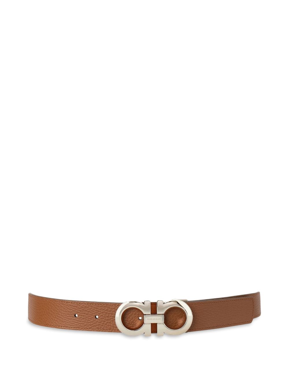 Salvatore Ferragamo GANCINI LEATHER BELT Size ONE SIZE - 2 Thumbnail