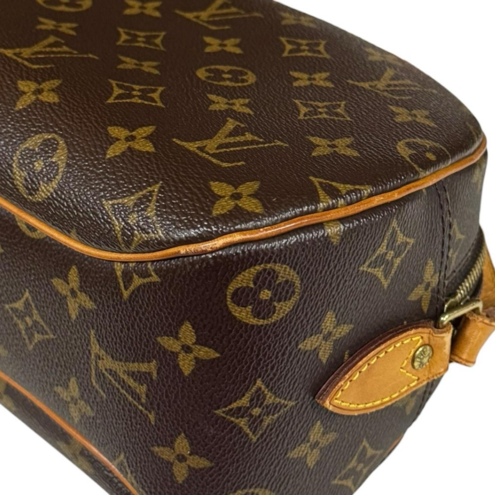 Louis Vuitton Pre-owned Louis Vuitton Blois Monogram Shoulder Bag in Canvas M51221, Brown, Women's Size ONE SIZE - 10 Thumbnail