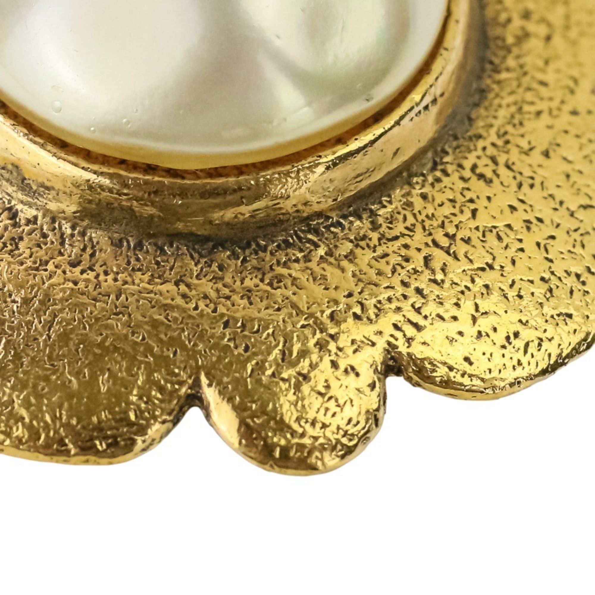 Chanel CHANEL Vintage Faux Pearl Earrings, Gold, Women's Size ONE SIZE - 15 Thumbnail