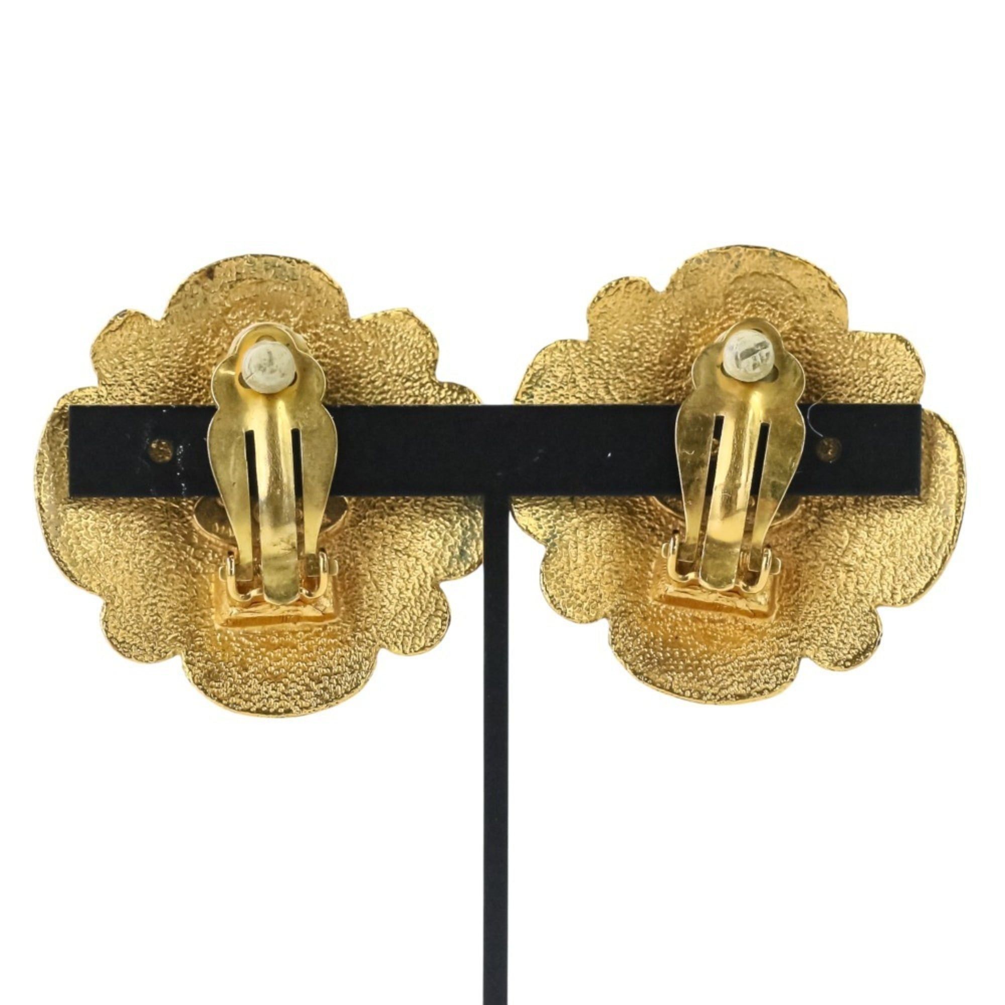 Chanel CHANEL Vintage Faux Pearl Earrings, Gold, Women's Size ONE SIZE - 2 Thumbnail
