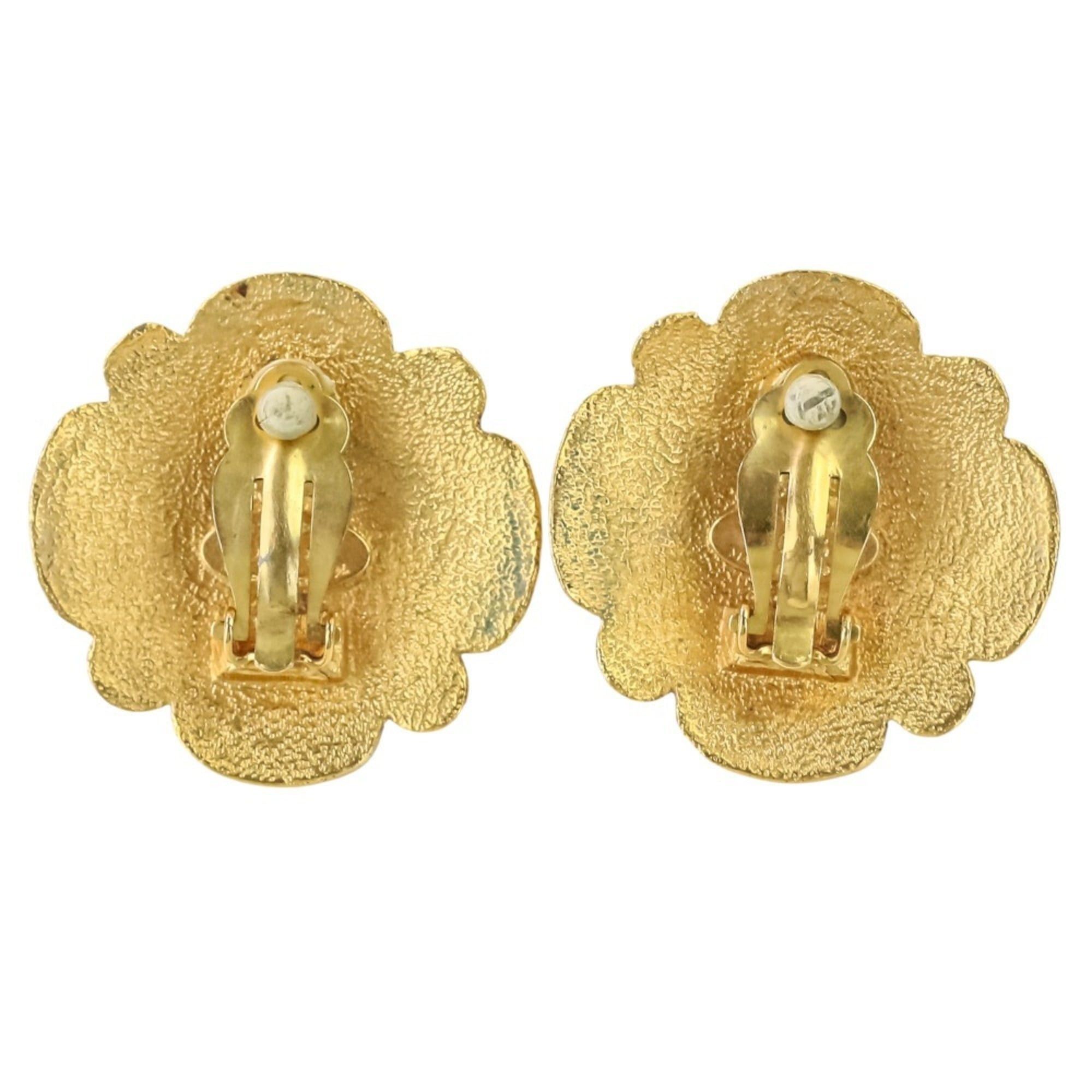 Chanel CHANEL Vintage Faux Pearl Earrings, Gold, Women's Size ONE SIZE - 7 Thumbnail